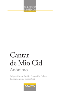 Cantar de Mio Cid, edición adaptada (capítulo 1)