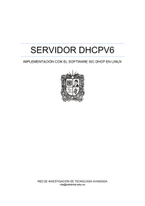 servidor dhcpv6