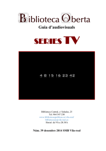 series tv - Ajuntament de Vila-real