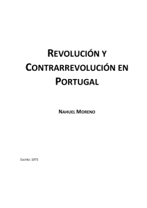 Revolución y contrarrevolución en Portugal