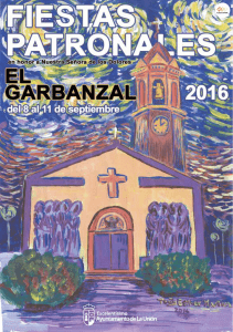 programa fiestas garbanzal 2016 - Excmo. Ayuntamiento de La Unión