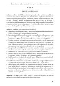 TÍTULO I PRINCIPIOS GENERALES Artículo 1.- Ámbito