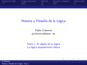 [fg]bla Historia y Filosofía de la Lógica