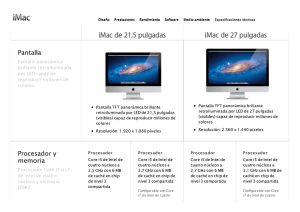 Imprimir - Apple - iMac - Compara el Mac de 21,5 y 27 pulgadas.