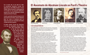 El Asesinato de Abraham Lincoln en Ford`s Theatre
