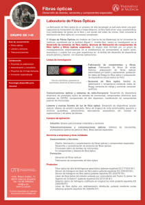 Fibras ópticas - Universitat de València