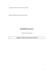 Enseñanza - International Bureau of Education
