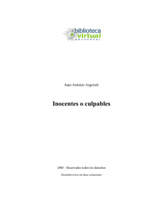 Inocentes o culpables - Biblioteca Virtual Universal