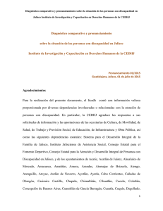 Diagnóstico Comparativo y Pronunciamiento