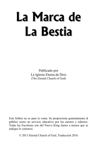 La Marca de La Bestia - The Eternal Church of God