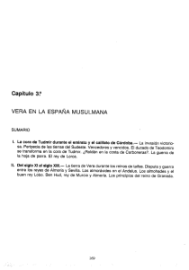 Capítulo 3º. VERA EN LA ESPAÑA MUSULMANA.