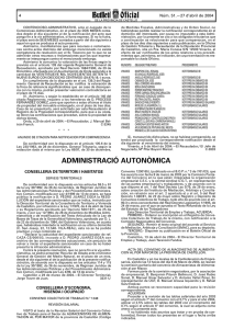 administració autonòmica - Colegio de Graduados Sociales de