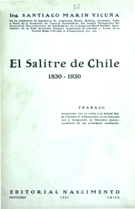 El Salitre de Chile