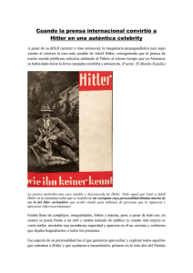 Cuando la prensa internacional convirtió a Hitler en una auténtica