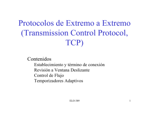 Protocolos de Extremo a Extremo (Transmission Control Protocol