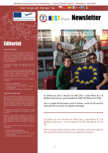 Project Newsletter - New Europe with Stronger Ties