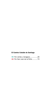 El Camino Catalán de Santiago Por Lérida y Zaragoza...............26