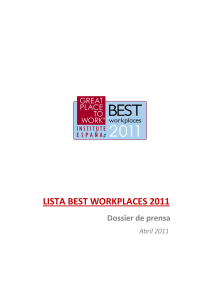 lista best workplaces 2011