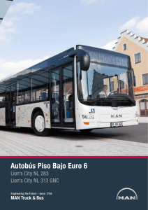 Autobús Piso Bajo Euro 6