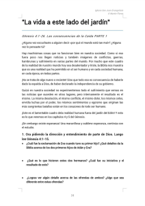 "La vida a este lado del jardín" - Iglesia Anglicana Cristo Redentor