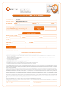 Solicitud Tarjeta Galp Flota Business Descargar pdf, 170KB