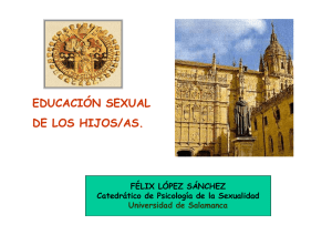 EDUCACION SEXUAL EN LA FAMILIA F LOPEZ