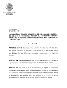 chihuahua secretaria - H. Congreso del Estado de Chihuahua