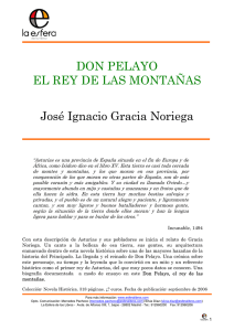 Ficha editorial_ Don Pelayo, El rey de las montañas