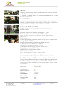 Catálogo de inmuebles - Dettalle alondra - Inicio / Jatziri