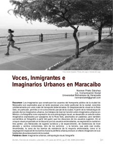 Voces, Inmigrantes e Imaginarios Urbanos en Maracaibo