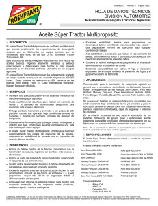 Aceite Súper Tractor Multipropósito