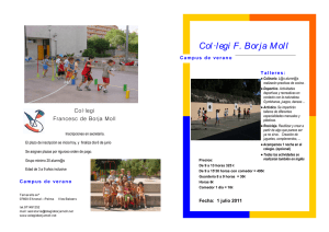 Descargar folleto - Colegio Francesc de Borja Moll