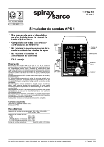 Simulador de sondas APS 1