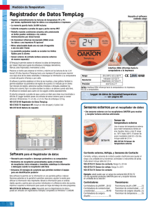 Registrador de Datos TempLog