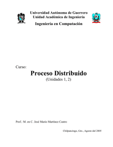 Proceso Distribuido - M. en C. Jose Mario Martinez Castro