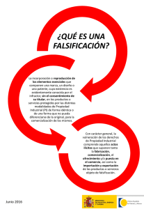 ¿Qué es una falsificación? - Oficina Española de Patentes y Marcas