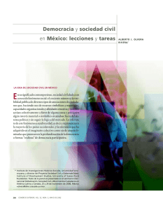 Democracia y sociedad civil en México