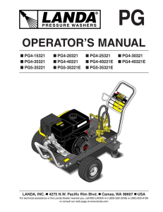 operator`s manual - Equipment Trade Service Co.