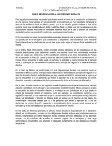 168 (953) COMISIÓN FISCAL INTERNACIONAL C.P.C. CINTIA