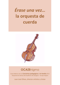 la orquesta de cuerda