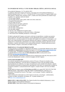 XI CONGRESO DE NOVELA Y CINE NEGRO: MIRADA CRÍTICA