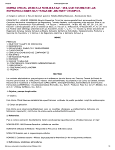 27. Norma Oficial Mexicana NOM-083-SSA1