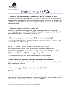 Storm Emergency FAQs