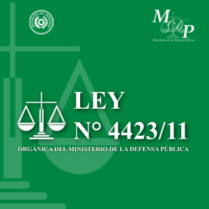Ley N&deg; 4423/11 - Ministerio de la Defensa P&uacute;blica