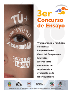 Concurso de Ensayo - Canal Del Congreso