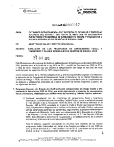 circular-0047-de-2015 - Ministerio de Salud y Protecci&oacute;n Social
