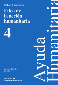 Etica de la acción humanitaria - Publicaciones Universidad de Deusto