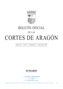 Reglamento de las Cortes de Aragón