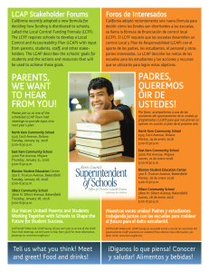 PArenTS, we wAnT To heAr From you! PADreS, queremoS oIr De