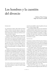 Los hombres y la cuestión del divorcio